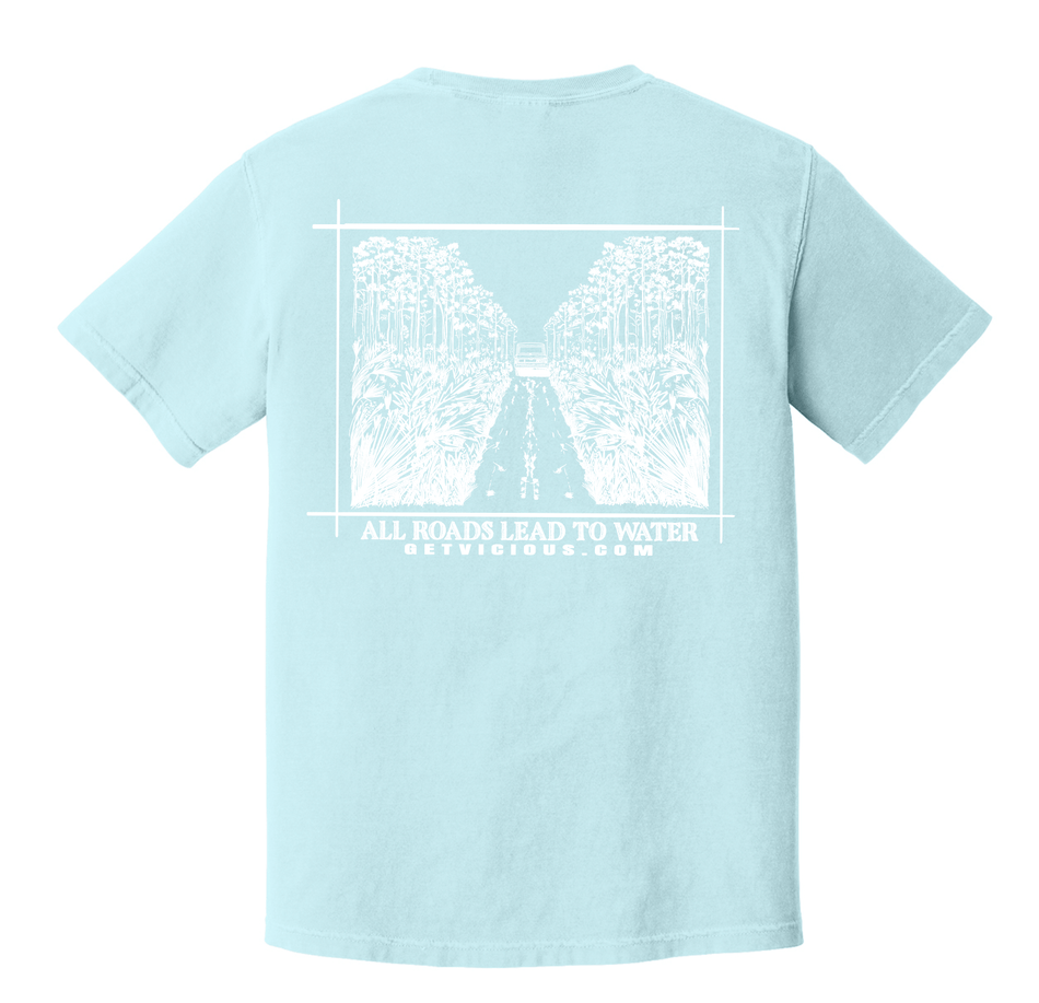 All Roads Lead to Water Tee - Get Tight Gear