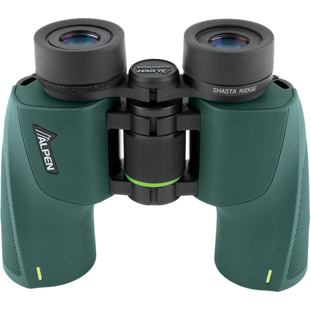 Alpen Shasta Ridge Porro Binoculars 8X36 Green - Get Tight Gear