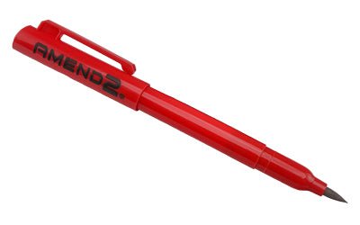 AMEND2 G10 RED SELF - DEFENSE PEN - Get Tight Gear