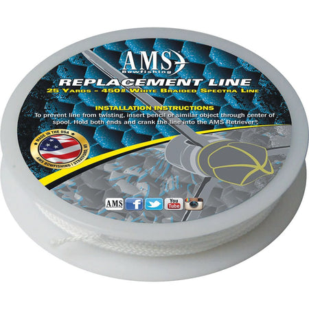 AMS Spectra Line White 25 yds. - Get Tight Gear