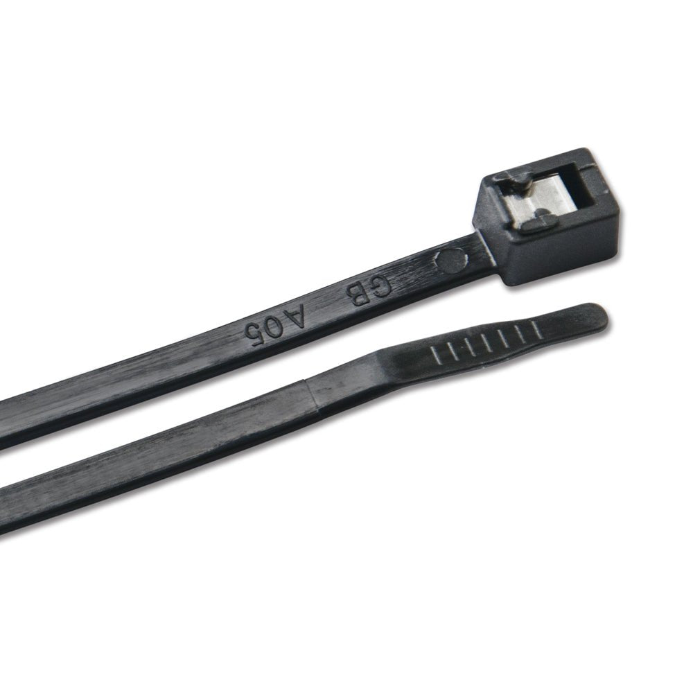Ancor 11" UV Black Self Cutting Cable Zip Ties - 20 - Pack - Get Tight Gear