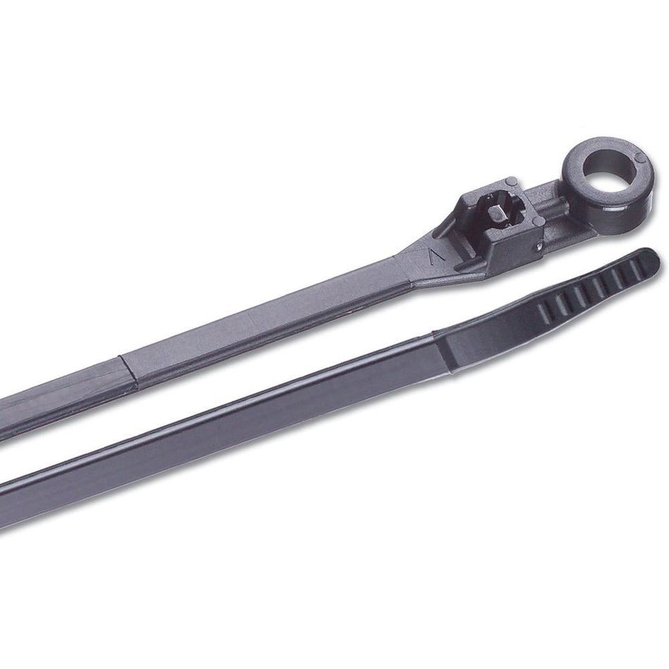 Ancor 14" UV Black Mounting Cable Zip Ties - 100 Pack - Get Tight Gear