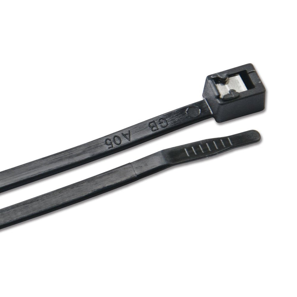 Ancor 14" UV Black Self Cutting Cable Zip Ties - 500 - Pack - Get Tight Gear