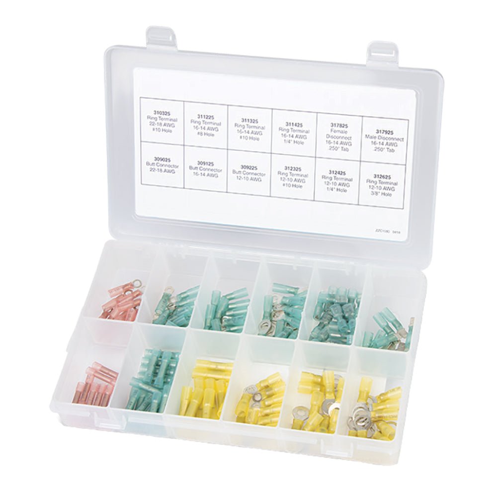 Ancor 160 - Piece Heat Shrink Terminals & Connectors Kit - Get Tight Gear