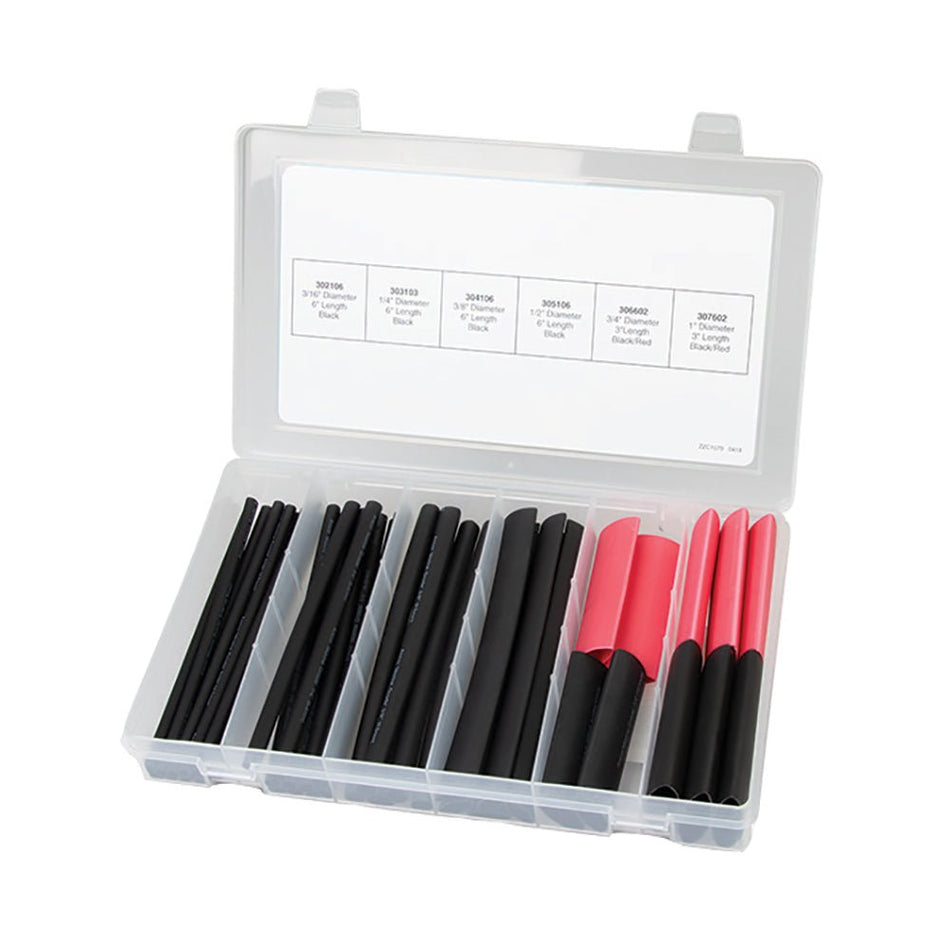 Ancor 47 - Piece Adhesive Lined Heat Shrink Tubing Kit - Get Tight Gear