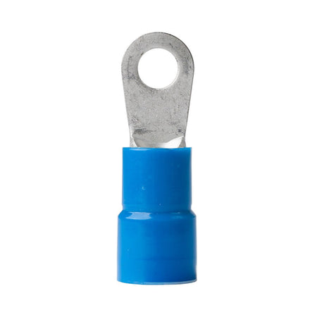 Ancor 6 AWG - 1/4" Nylon Ring Terminal - 25 - Pack - Get Tight Gear