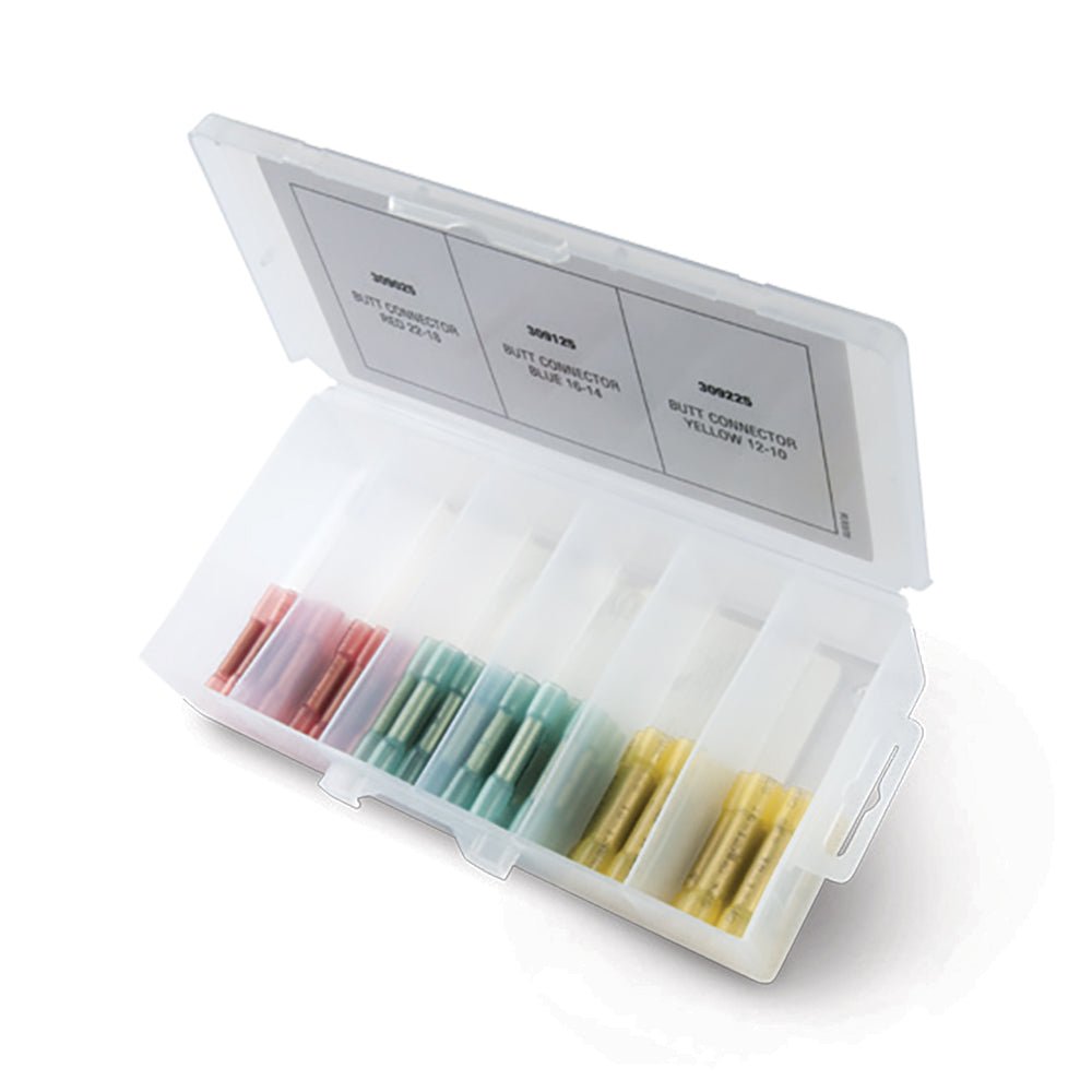 Ancor Adhesive Lined Heat Shrink Butt Connector Multi - Pack - 75 - Piece - Get Tight Gear