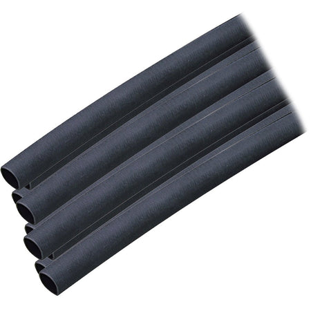 Ancor Adhesive Lined Heat Shrink Tubing (ALT) - 1/4" x 12" - 10 - Pack - Black - Get Tight Gear