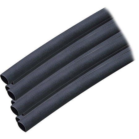 Ancor Adhesive Lined Heat Shrink Tubing (ALT) - 1/4" x 6" - 10 - Pack - Black - Get Tight Gear