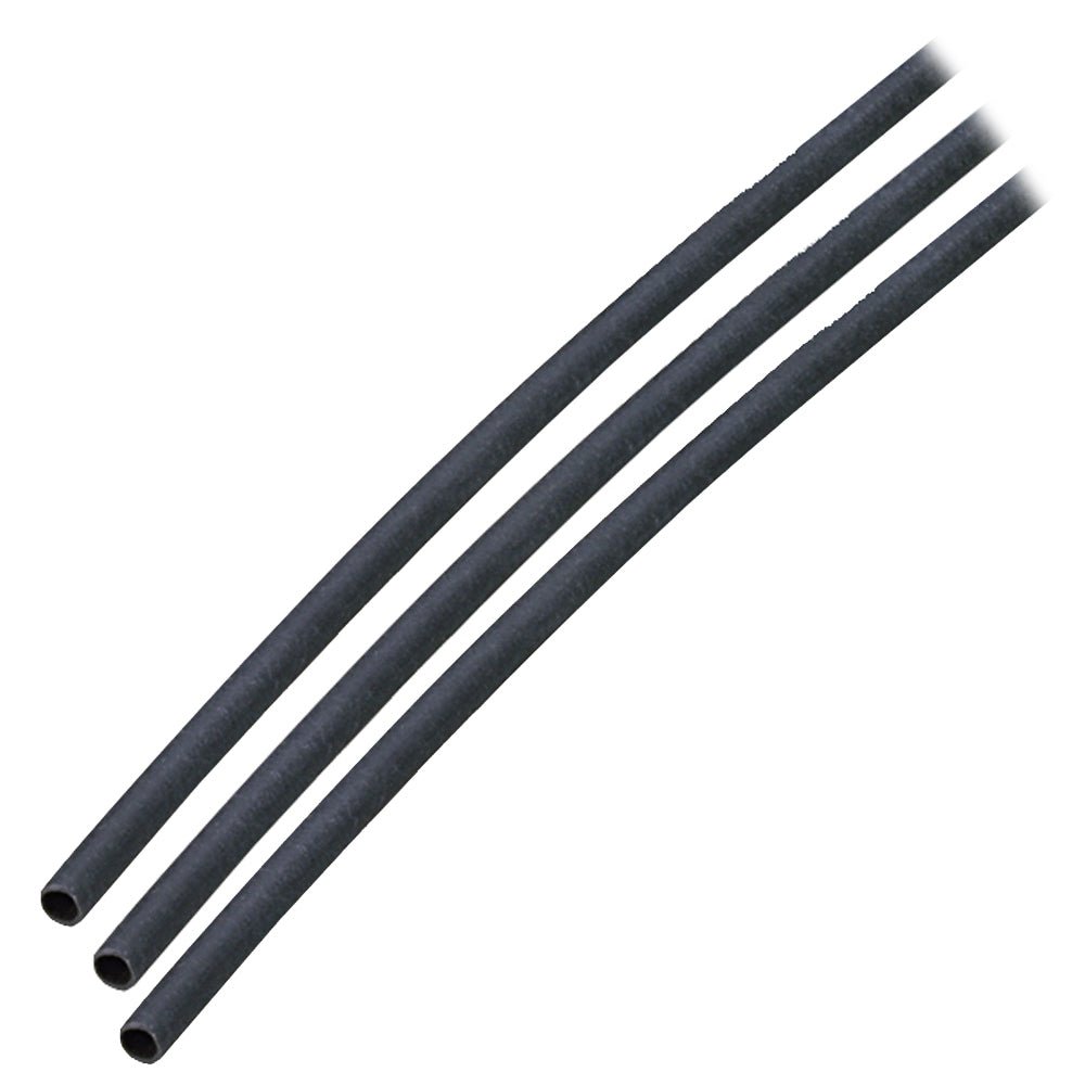 Ancor Adhesive Lined Heat Shrink Tubing (ALT) - 1/8" x 3" - 3 - Pack - Black - Get Tight Gear
