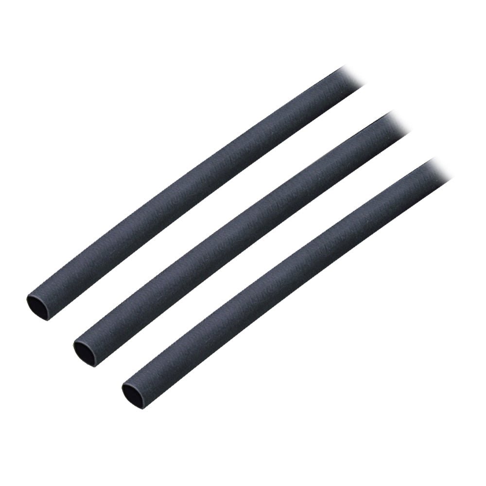 Ancor Adhesive Lined Heat Shrink Tubing (ALT) - 3/16" x 3" - 3 - Pack - Black - Get Tight Gear