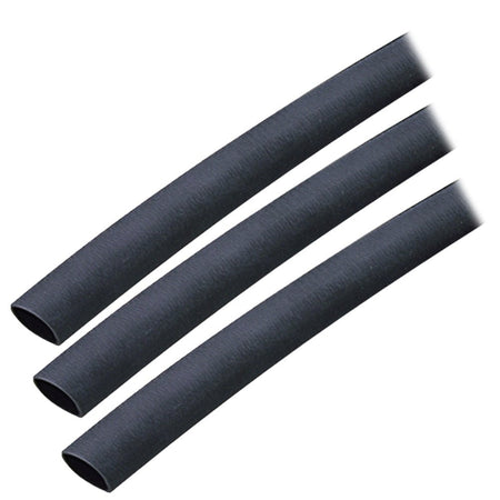 Ancor Adhesive Lined Heat Shrink Tubing (ALT) - 3/8" x 3" - 3 - Pack - Black - Get Tight Gear