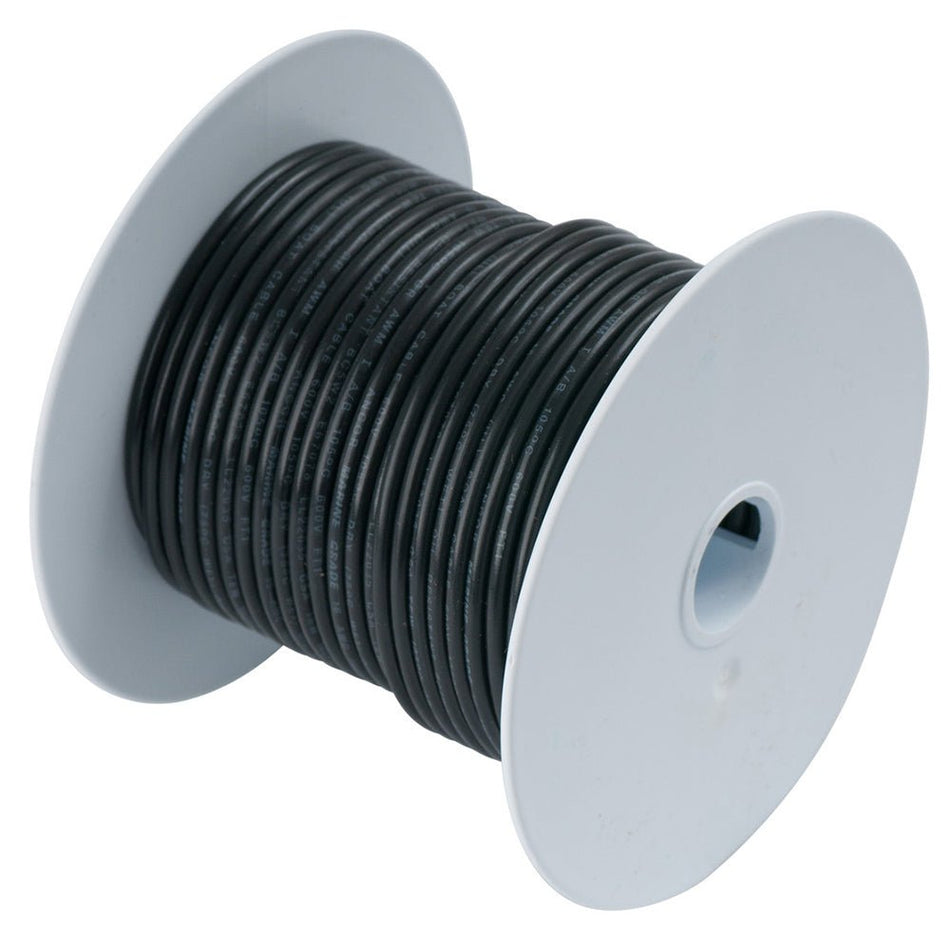 Ancor Black 8 AWG Tinned Copper Wire - 50' - Get Tight Gear