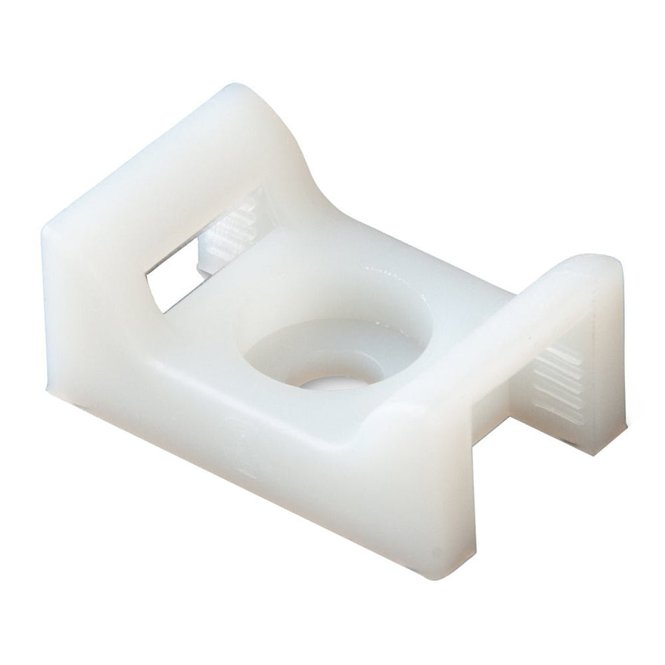 Ancor Cable Tie Mount - Natural - 10 Screw - 100 - Piece - Get Tight Gear