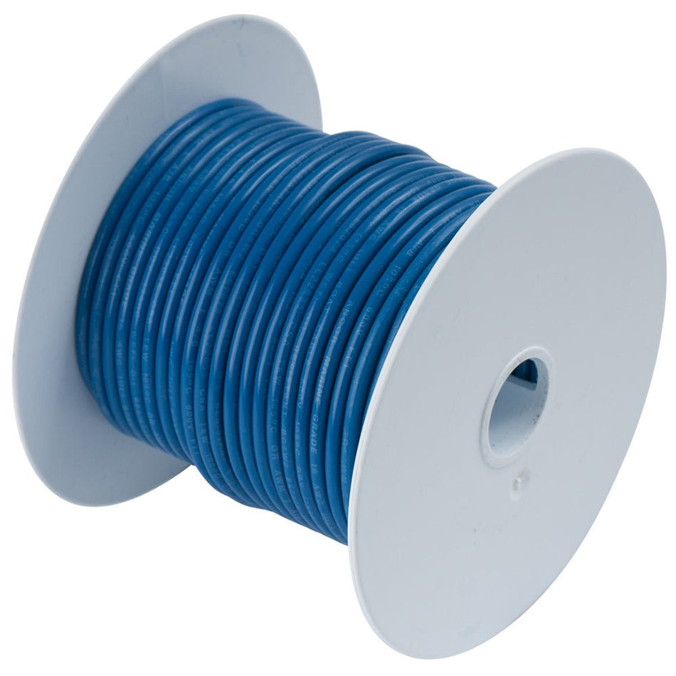 Ancor Dark Blue 10 AWg Tinned Copper Wire - 100' - Get Tight Gear