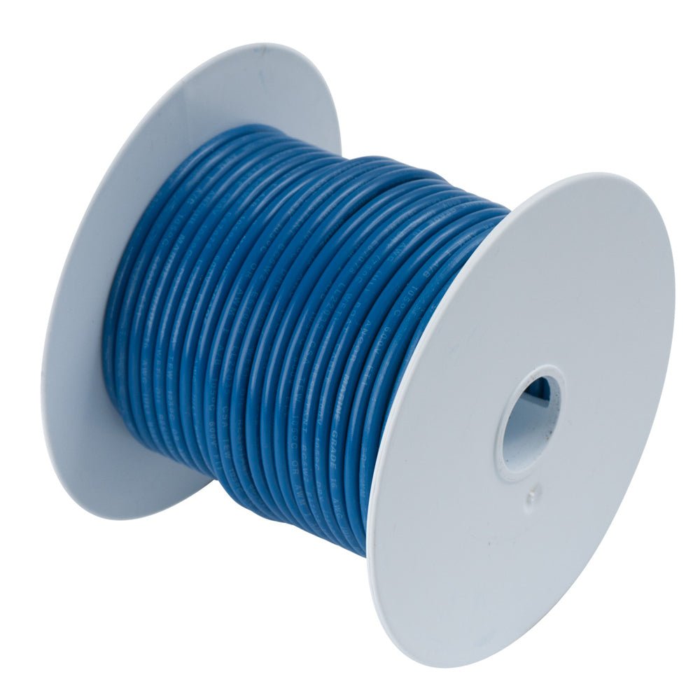 Ancor Dark Blue 14AWG Tinned Copper Wire - 100' - Get Tight Gear