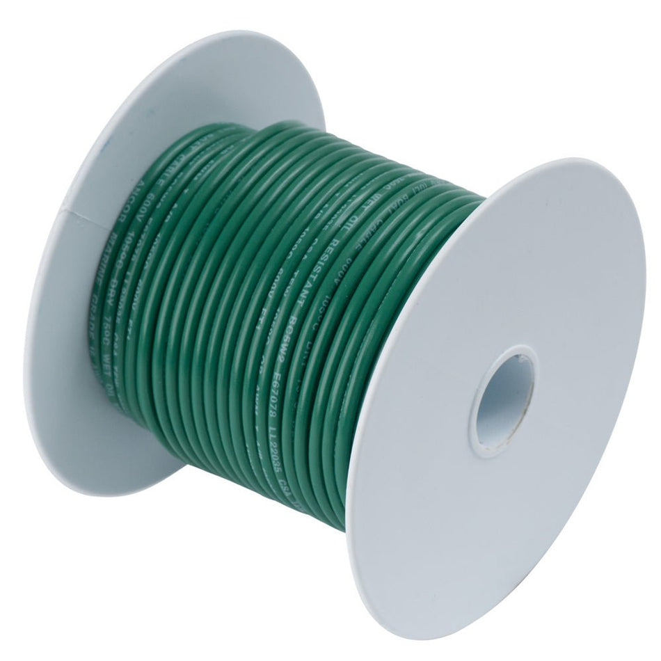 Ancor Green 14AWG Tinned Copper Wire - 100' - Get Tight Gear