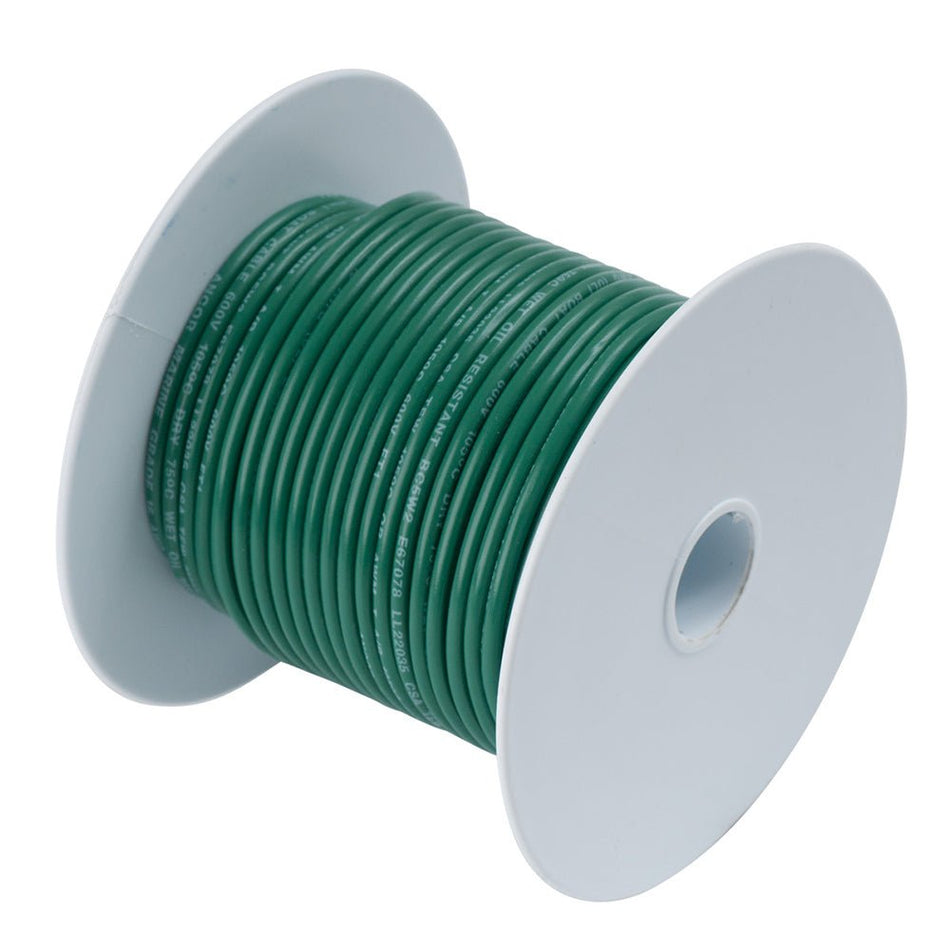 Ancor Green 8 AWG Tinned Copper Wire - 25' - Get Tight Gear