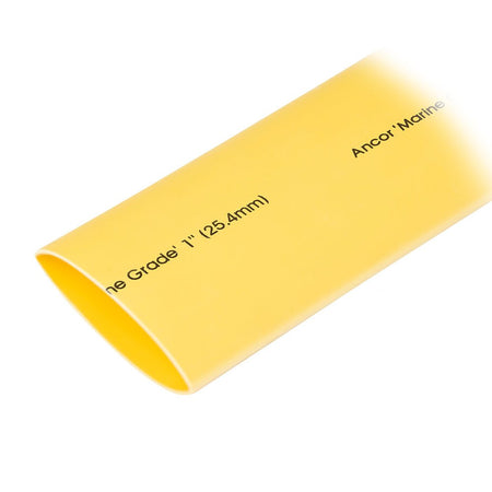 Ancor Heat Shrink Tubing 1" x 48" - Yellow - 1 Pieces - Get Tight Gear