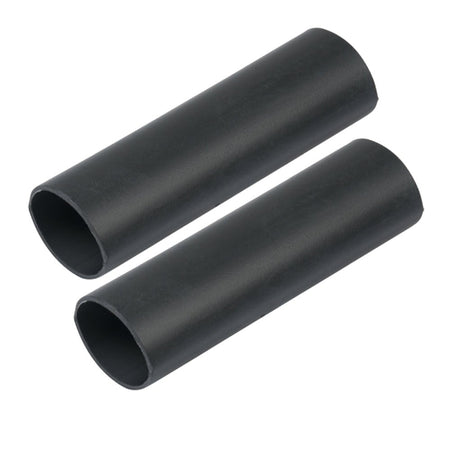Ancor Heavy Wall Heat Shrink Tubing - 1" x 12" - 2 - Pack - Black - Get Tight Gear