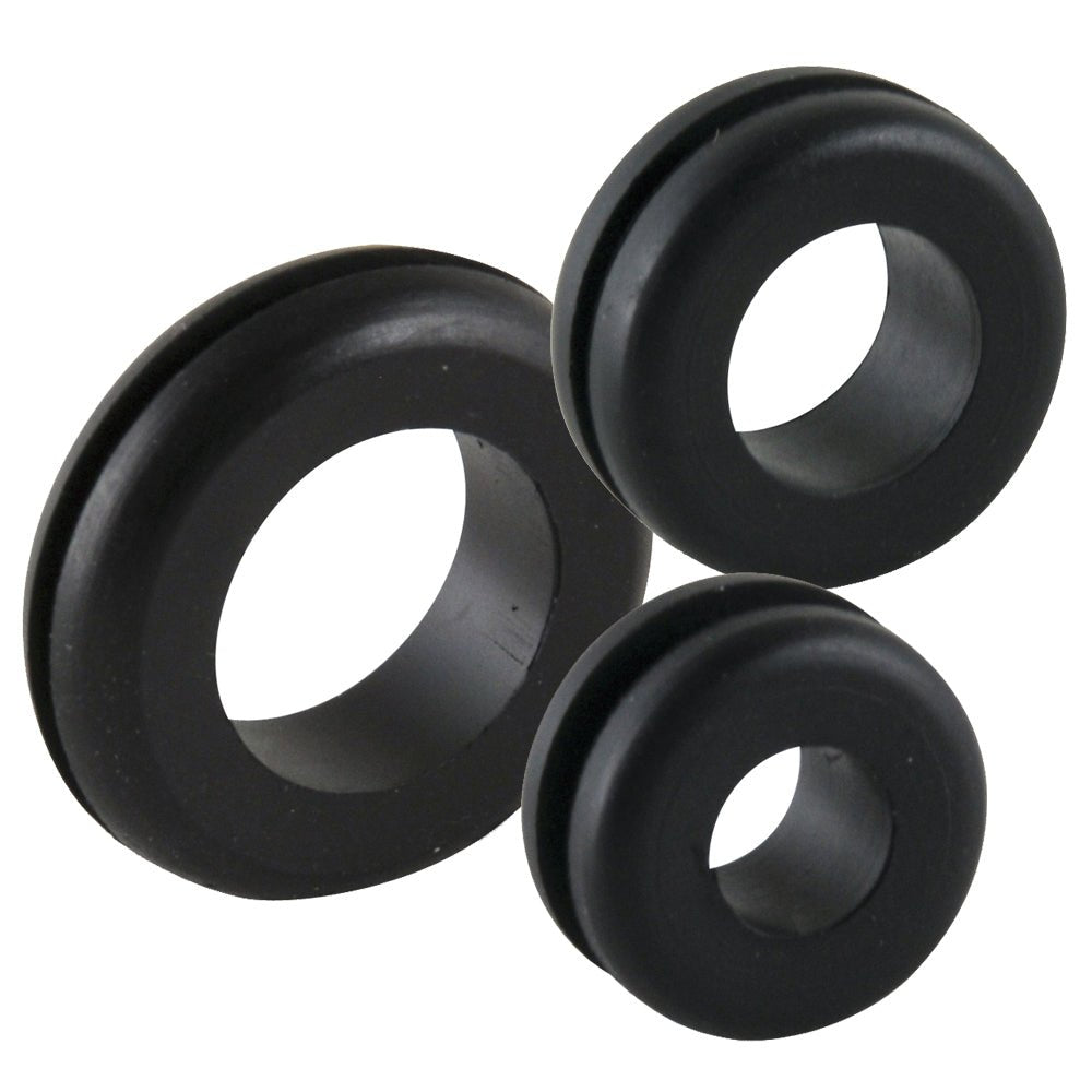 Ancor Marine Grade Electrical Wire Grommets - 45 Assorted Combo Pack, 1/4" to 3/4" - Get Tight Gear