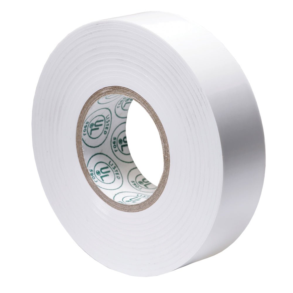 Ancor Premium Electrical Tape - 3/4" x 66' - White - Get Tight Gear