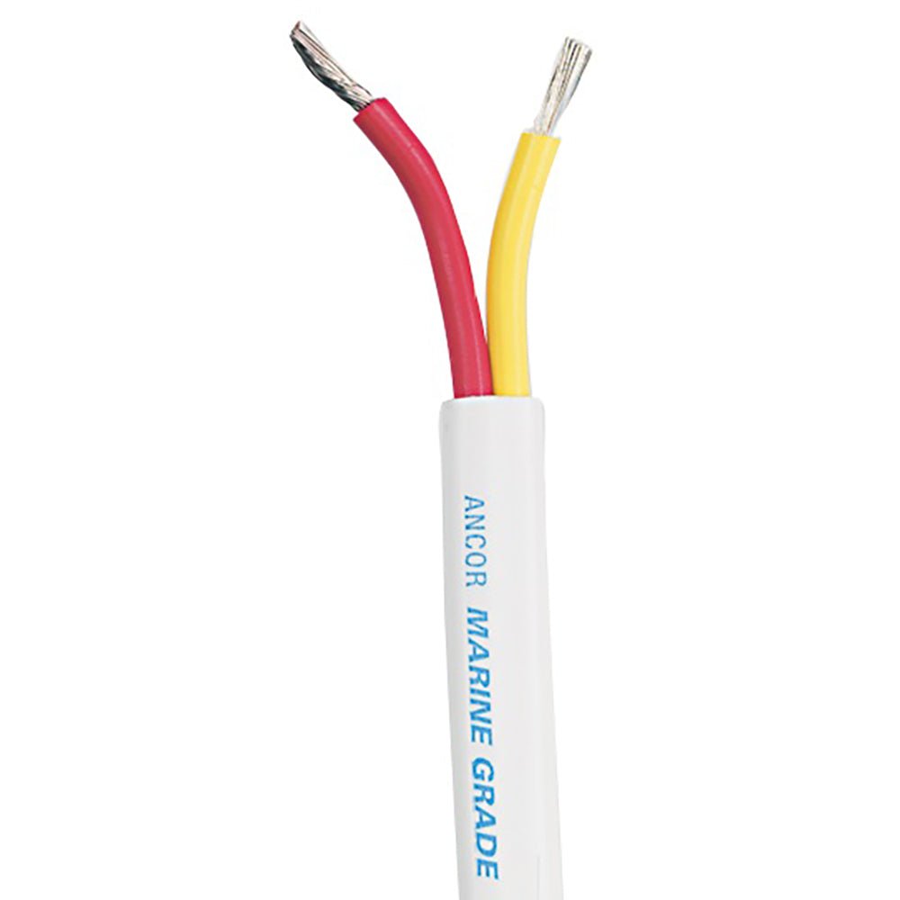 Ancor Safety Duplex Cable - 18/2 AWG - Red/Yellow - Flat - 1,000 - Get Tight Gear
