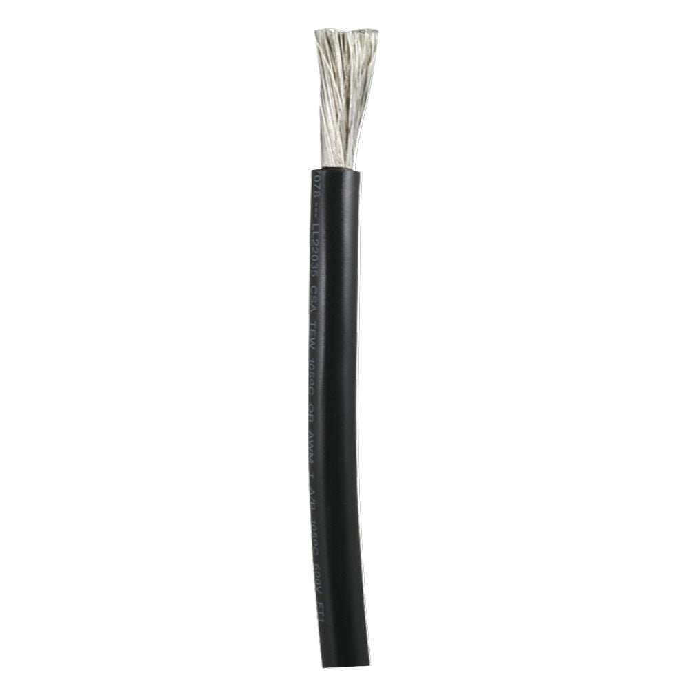 Ancor Tinned Copper Battery Cable, 3/0 AWG (81mm) - Black - Sold By The Foot - Get Tight Gear