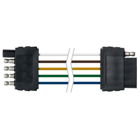 Ancor Trailer Connector - Flat 5 - Wire 48" Loop - Get Tight Gear