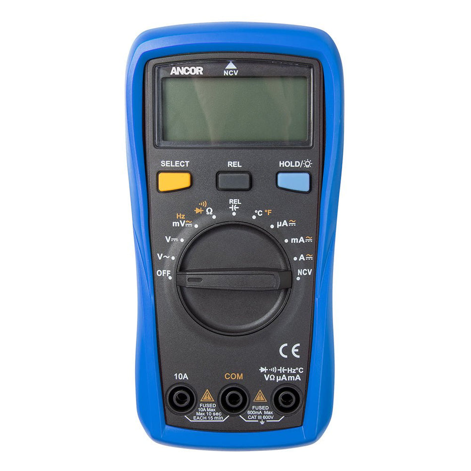 Ancor True RMS 12 Function Digital Multimeter - Get Tight Gear