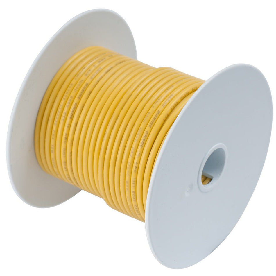 Ancor Yellow 10 AWG Tinned Copper Wire - 100' - Get Tight Gear
