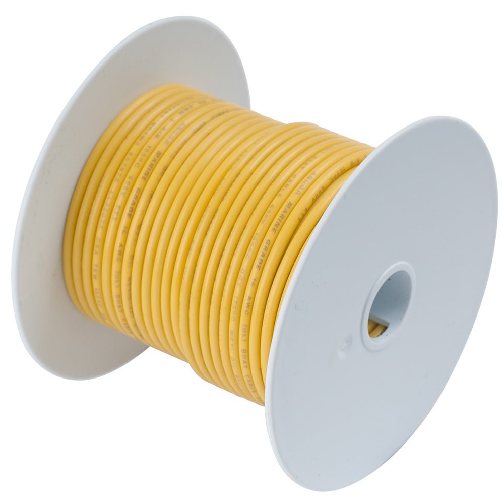 Ancor Yellow 10 AWG Tinned Copper Wire - 25' - Get Tight Gear