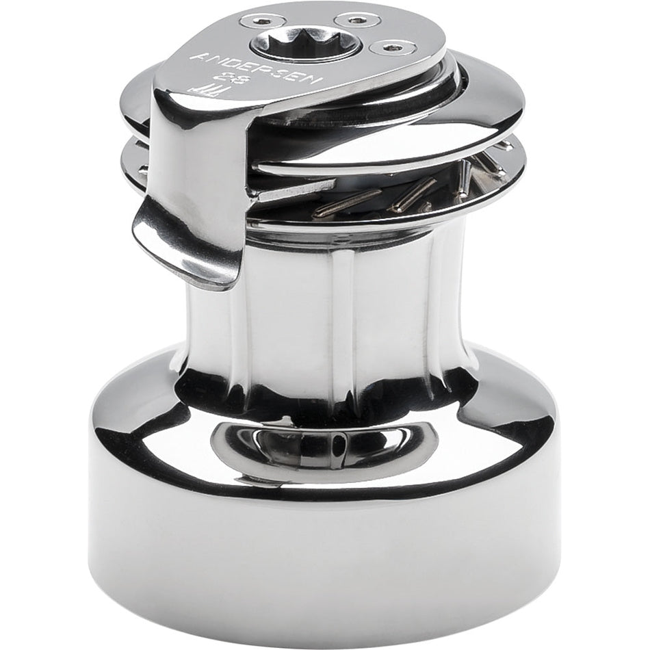 ANDERSEN 28 ST FS - 2 - Speed Self - Tailing Manual Winch - Full Stainless Steel - Get Tight Gear
