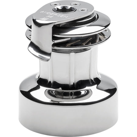 ANDERSEN 34 ST FS - 2 - Speed Self - Tailing Manual Winch - Full Stainless Steel - Get Tight Gear