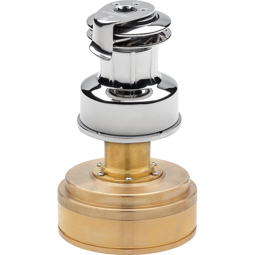 ANDERSEN 34ST Compact Below Deck Electric FS Winch Variable Speed - 24V - Get Tight Gear