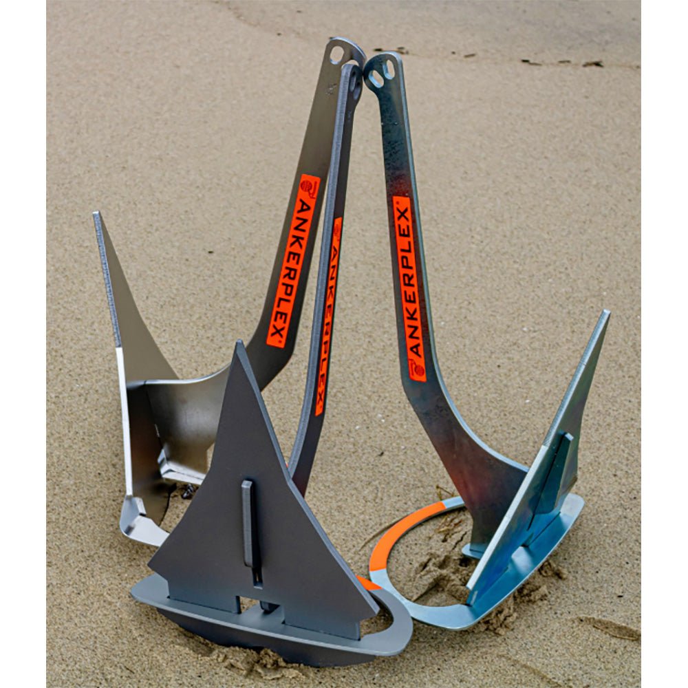 Ankerplex Stainless Steel Anchor 11kg f/Boats to 36' - Get Tight Gear