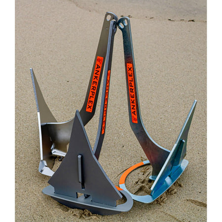 Ankerplex Stainless Steel Anchor 11kg f/Boats to 36' - Get Tight Gear
