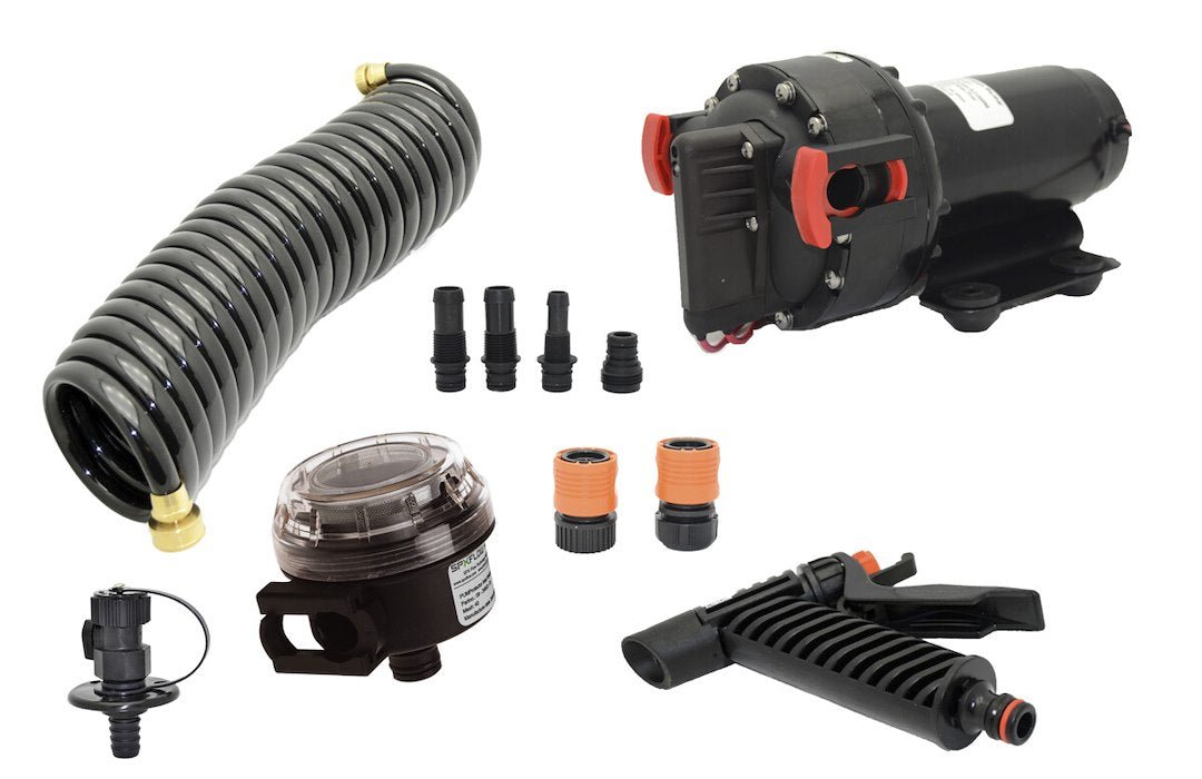 AQUA JET WD 3.5 GPM 12V FULL PUMP K - Get Tight Gear