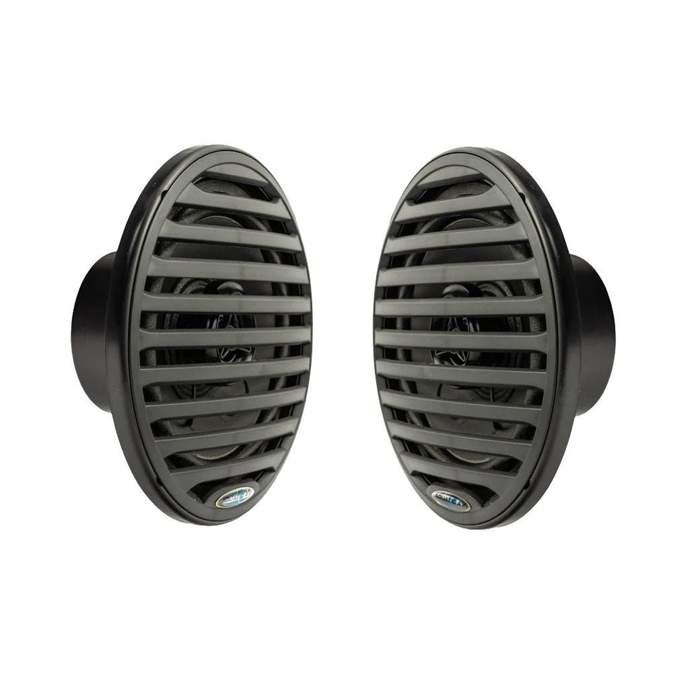 Aquatic AV 6.5" Economy Speakers - Black - Pair - Get Tight Gear