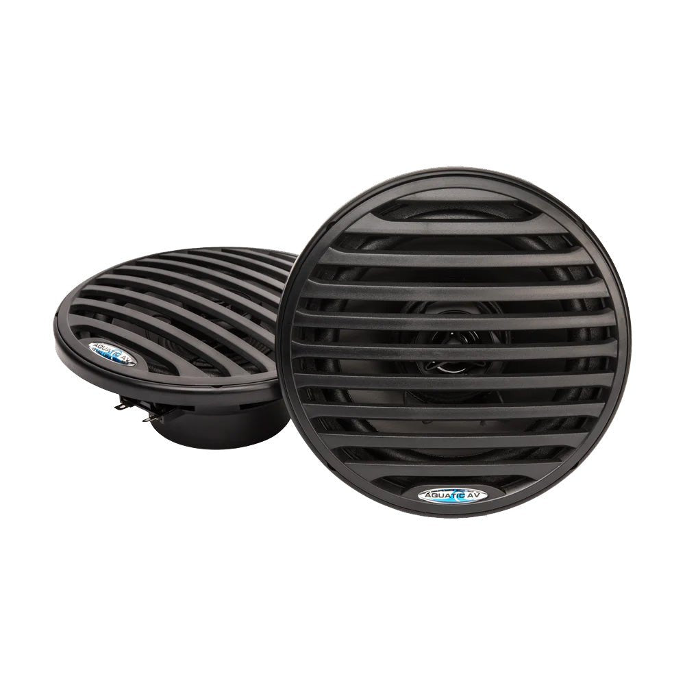 Aquatic AV 6.5" Economy Speakers - Black - Pair - Get Tight Gear