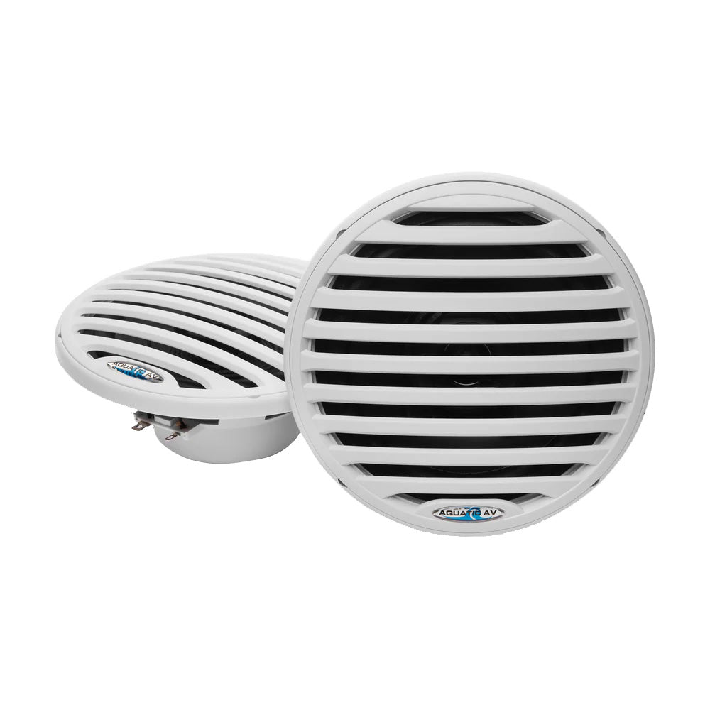 Aquatic AV 6.5" Economy Speakers - White - Pair - Get Tight Gear
