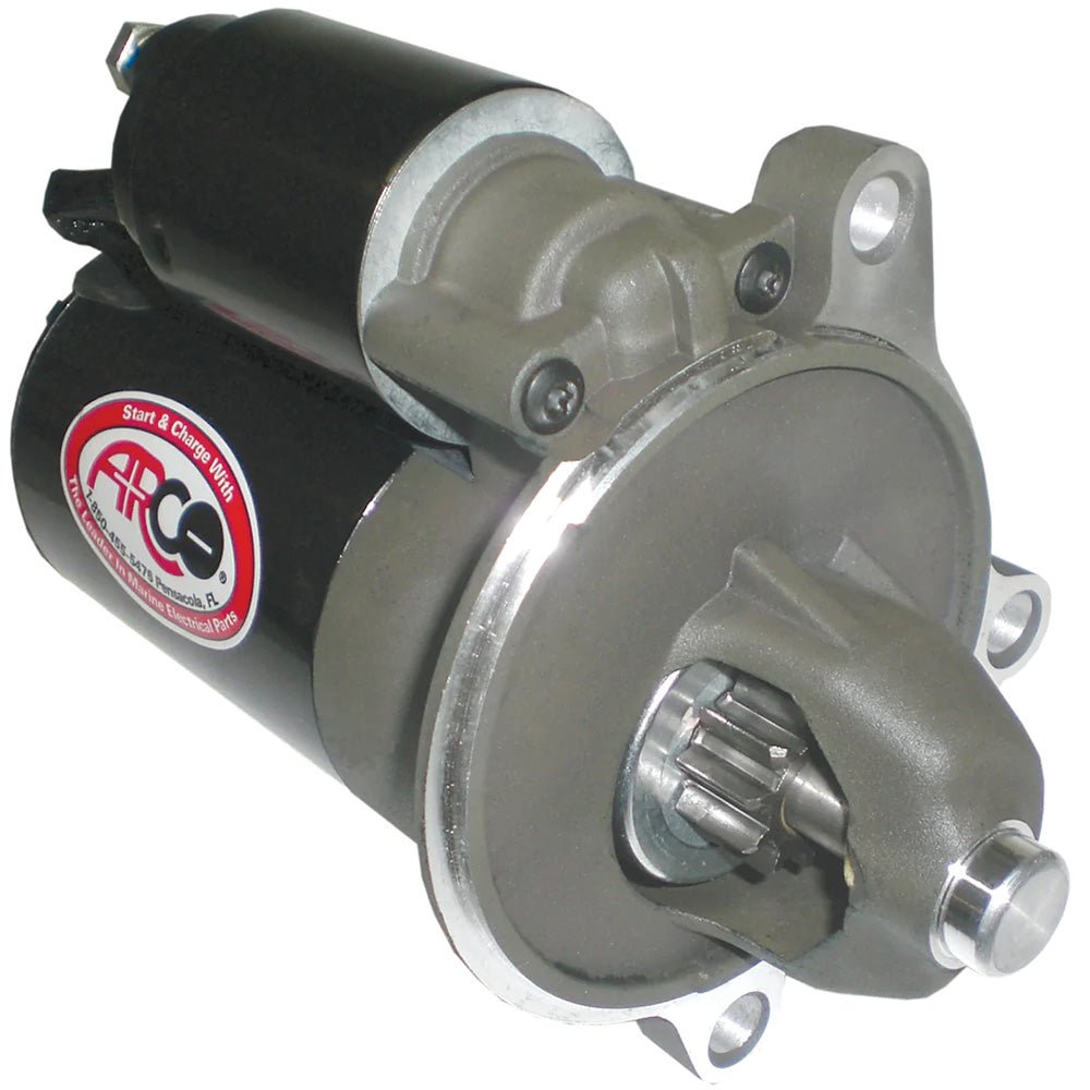 ARCO Marine High - Performance Inboard Starter w/Gear Reduction & Permanent Magnet - Clockwise Rotation (2.3 Fords) - Get Tight Gear