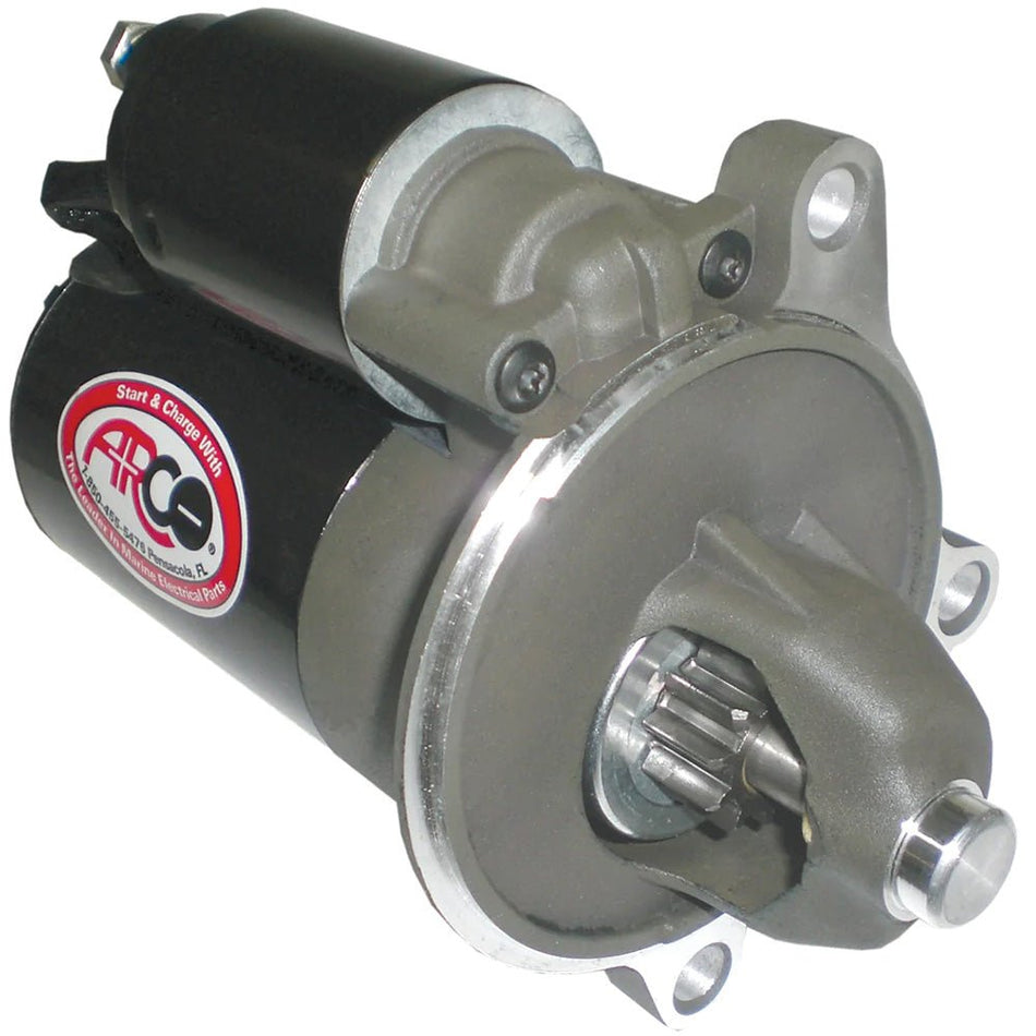 ARCO Marine High - Performance Inboard Starter w/Gear Reduction & Permanent Magnet - Clockwise Rotation (2.3 Fords) - Get Tight Gear