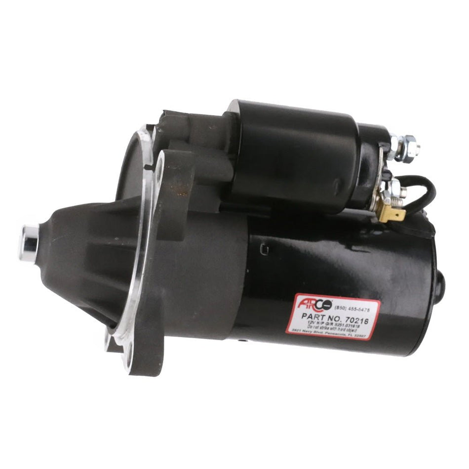 ARCO Marine High - Performance Inboard Starter w/Gear Reduction & Permanent Magnet - Clockwise Rotation (2.3 Fords) - Get Tight Gear