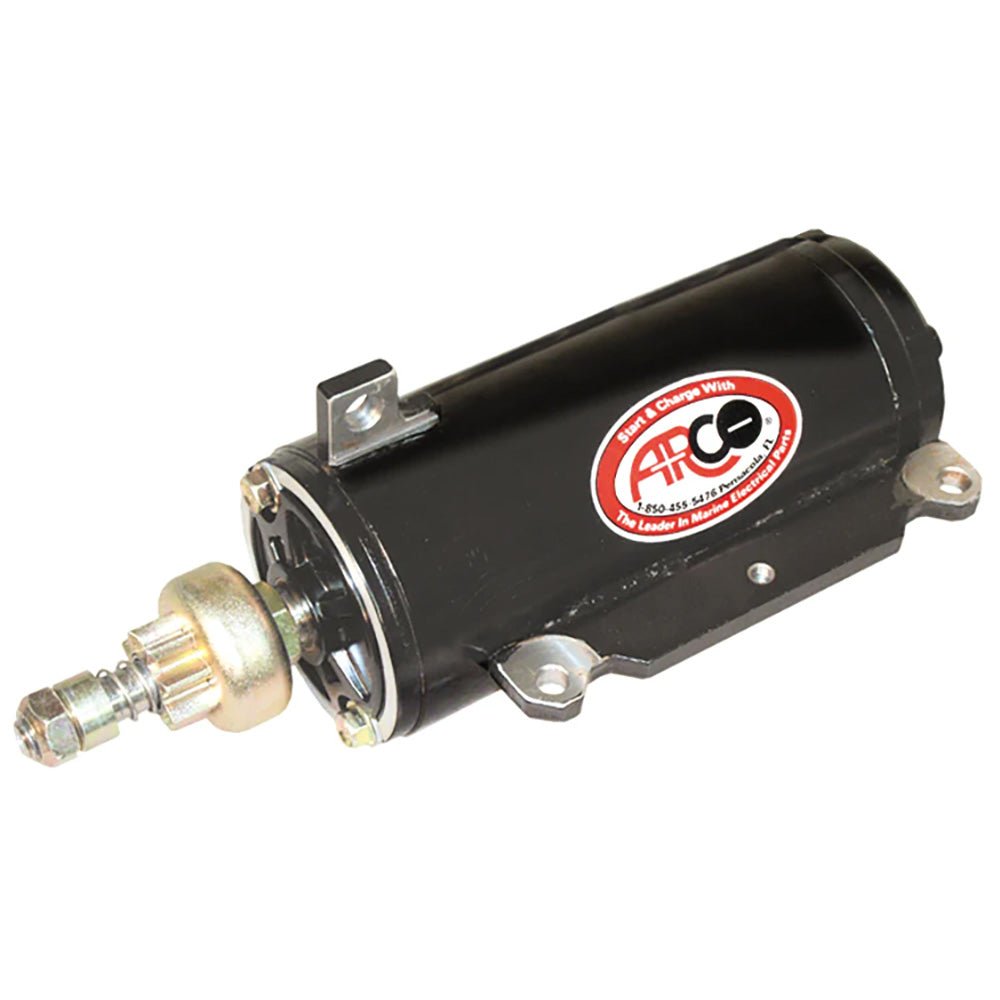 ARCO Marine Johnson/Evinrude Outboard Starter - V6 - 8 Tooth - Get Tight Gear