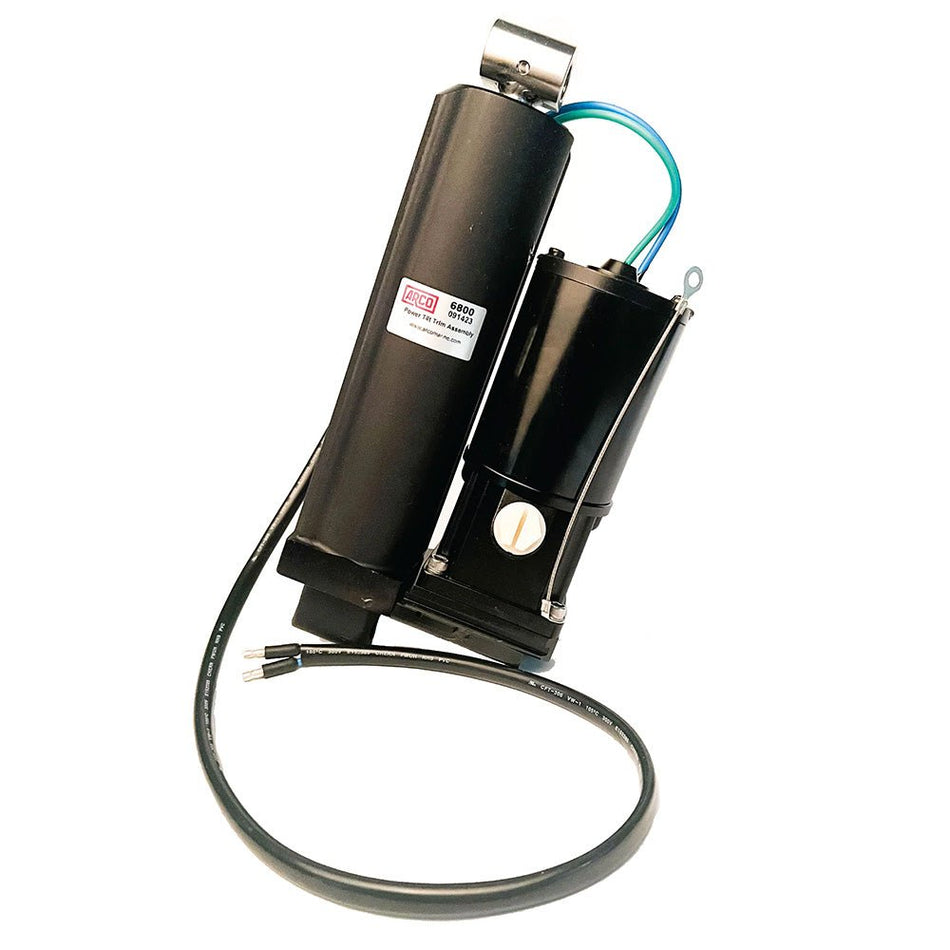 ARCO Marine Original Equipment Quality Replacement Mercury Power Tilt Trim Assembly - 30HP - 60HP - Get Tight Gear
