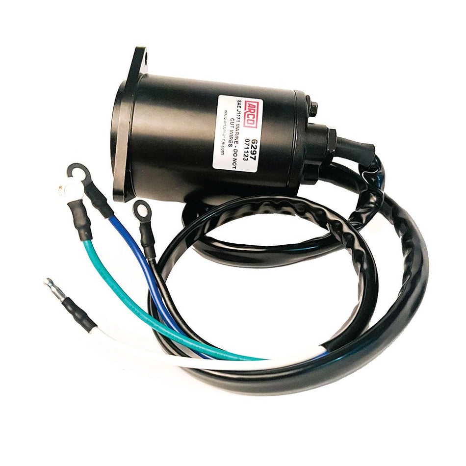 ARCO Marine Original Equipment Quality Replacement Yamaha Tilt Trim Motor - 1990 - 2003 250HP/1994 - 2003 225HP Units - Get Tight Gear