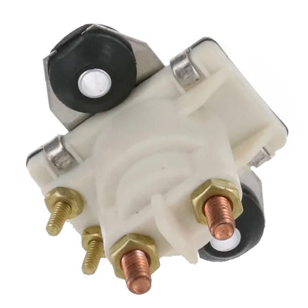 ARCO Marine Outboard Solenoid w/Flat Isolated Base & White Housing - Get Tight Gear