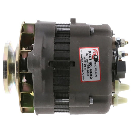 ARCO Marine Premium Replacement Alternator w/Single Groove Pulley - 12V, 55A - Get Tight Gear