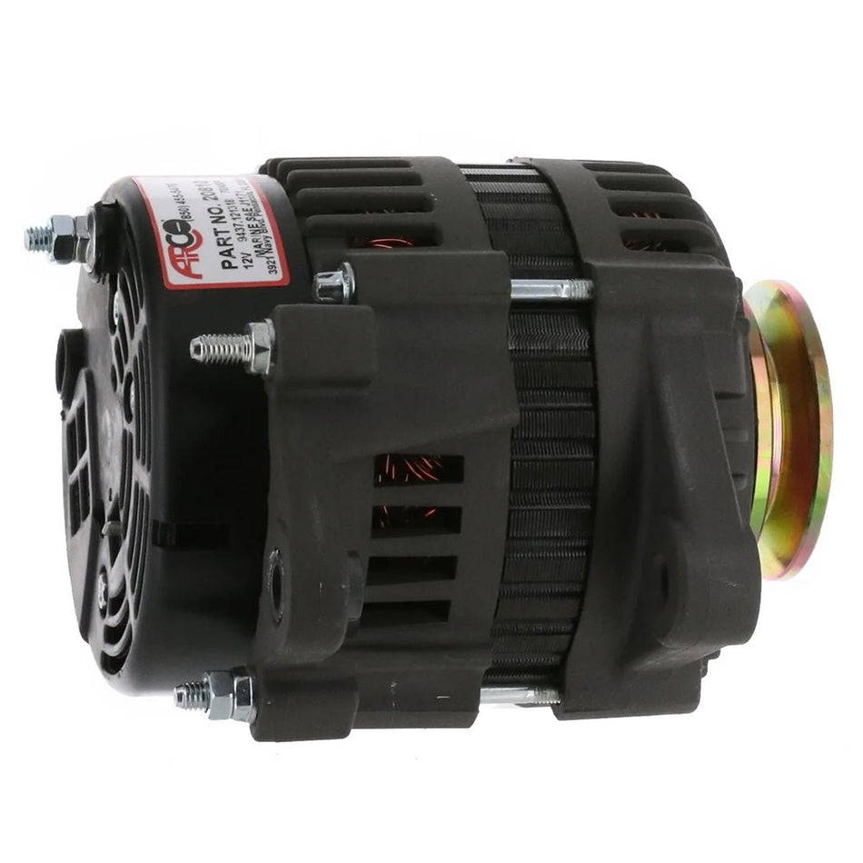 ARCO Marine Premium Replacement Alternator w/Single - Groove Pulley - 12V, 70A - Get Tight Gear